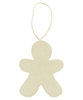 hanger kerstmis Gingerbread man Peperkoekmannetje kraft