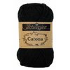 Haakgaren 110 JET BLACK Scheepjes Catona 25 gram