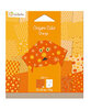 Origami Mini 12x12cm - ORANJE met motief