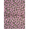 Paperpatch decoupagepapier Acid Leo roze-groen FSC mix