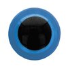 DIERENOGEN - VEILIGHEIDSOGEN TWEEKLEURIG 6MM blauw
