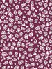 Decopatch papier motief met bladeren bordeaux