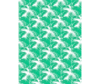 Texture Decopatch papier Palmbladeren groen hotfoil