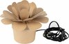 Decopatch Lamp Lotus - Kraft 26x26x20 cm.