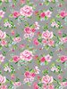 Decopatch papier Grijs met rozen