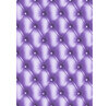 Decopatch papier Chesterfield look paars