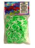Rainbow Loom 2 Colours Green White
