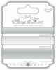 Always and Forever Satin Ribbon - Silver