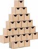 Ladekast Adventskalender Kerstboom 24 vakken Decopatch