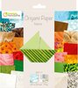 Origami papier Nature, 60 vel 70g 20 x 20 cm - met motief