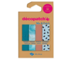 Decopatch papier Mix &amp; Patch Blauw van jou