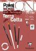PaintON TERRACOTTA Gelijmd Blok A5, 20 vellen