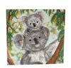 Crystal Card kit diamond painting Baby Koala - Martha Bowyer 18 x 18 cm