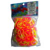 Rainbow Loom 2 colour pink - yellow 300 stuks