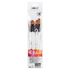 Darwi For You Verfkwasten &ndash; 5 Medium Decoratiepenselen | Schuin, Plat, Kattentong, Lijn &amp; Lang Plat