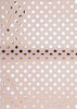 Paperpatch  decoupagepapier Dots Rose hotfoil