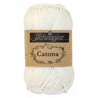 105 BRIDAL WHITE Scheepjes Catona 10 gram