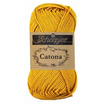 249 SAFFRON Scheepjes Catona 10 gram