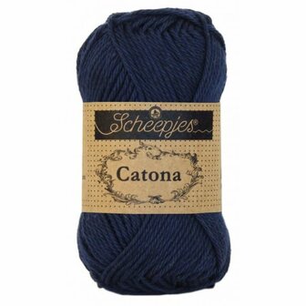 Haakgaren 124 ULTRAMARINE Scheepjes Catona 25 gram