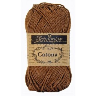 Haakgaren 157 ROOT BEER Scheepjes Catona 25 gram