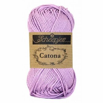 Haakgaren 226 LIGHT ORCHID Scheepjes Catona 25 gram