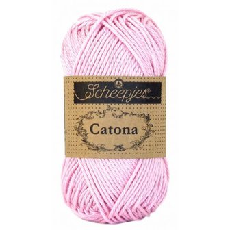 Haakgaren 246 ICY PINK Scheepjes Catona 25 gram