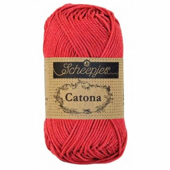 Haakgaren 258 ROSEWOOD Scheepjes Catona 25 gram