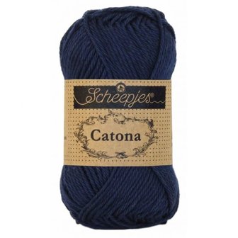Haakgaren 124 ULTRAMARINE Scheepjes Catona 50 gram
