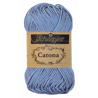 Haakgaren 247 BLUEBIRD Scheepjes Catona 50 gram