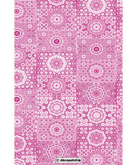 Decopatch papier roze mandalaprint OP=OP