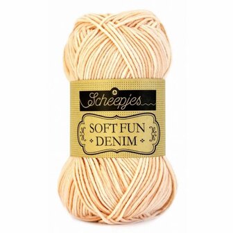 507 SCHEEPJES SOFTFUN DENIM - ORANJE 50 gram