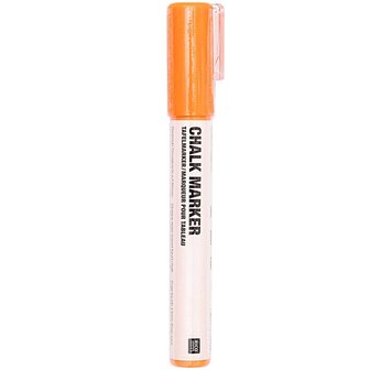 Chalk marker Krijtstift vloeibaar Oranje