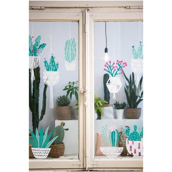 Window Chalk Art Templates 3 delig Hygge FSC Mix