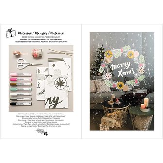 Window Chalk Art Templates 3-delig Jolly Christmas FSC Mix