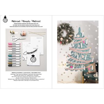 Window Chalk Art Templates 3-delig Nostalgic Christmas FSC Mix