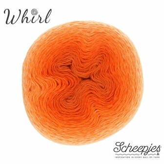 554 TANGERINE TAMBOURINE Scheepjes Whirl 1000 m.