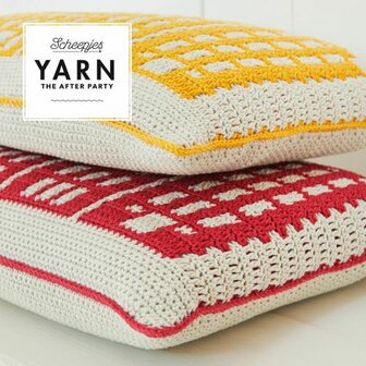 YARN THE AFTER PARTY NR.80 CANAL HOUSES CUSHION