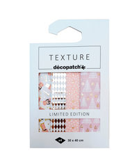 Texture Decopatch papier Thema Ritournelle hotfoil Limited Edition