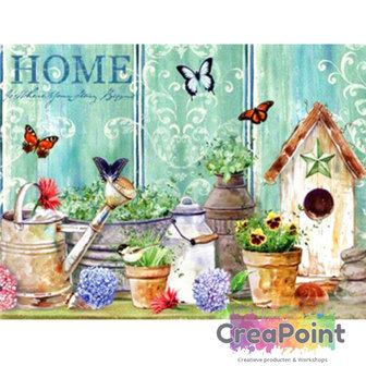 Full 5D Diamond Painting Birdhouse 50 x 40 cm