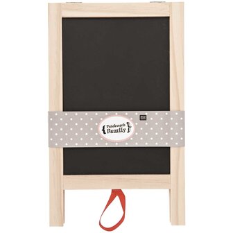 STANDING CHALKBOARD, KRIJTBORD STAAND 15 x 25 x 1,6 CM