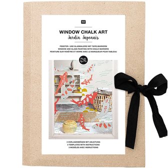 Window Chalk Art Templates 3-delig Jardin Japonais FSC Mix
