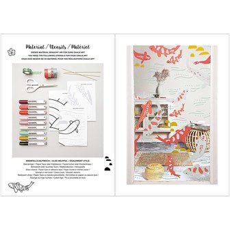 Window Chalk Art Templates 3-delig Jardin Japonais FSC Mix