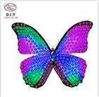 Crystal Art Sticker Disco Butterfly 9 x 9 cm.