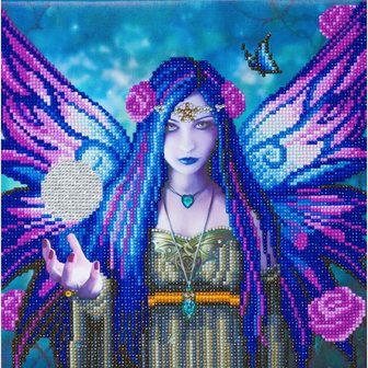 Crystal Art kit &reg; Anne Stokes Mystic Aura 30 x 30 cm partial diamond painting