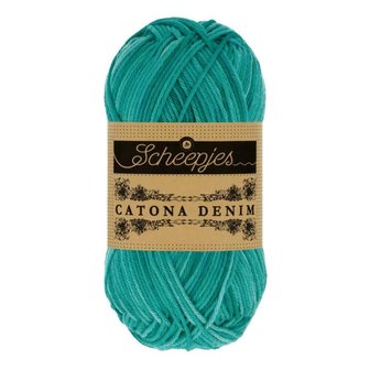 SCHEEPJES CATONA DENIM - 166 groen