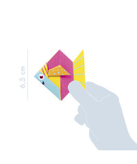 My little Origami, Vis, 12x12cm, 20+1 blad
