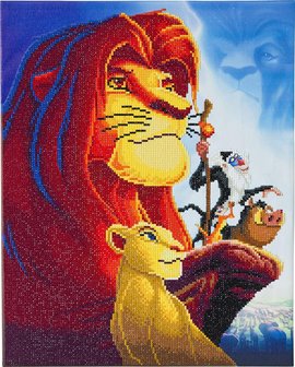 Crystal Art kit Disney The Lion King Medley (partial) 40 x 50 cm