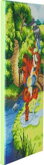 Crystal Art kit Disney Bouncing Tigger (partial) 40 x 22 cm 