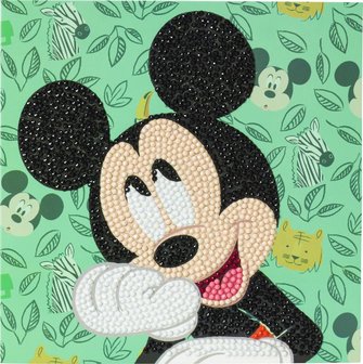 Crystal Card kit  Disney Happy Mickey diamond painting  18 x 18 cm 