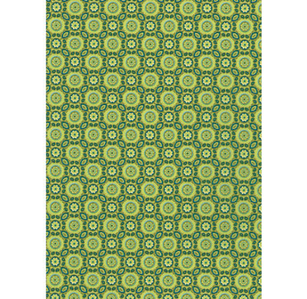 Decopatch papier groen retro